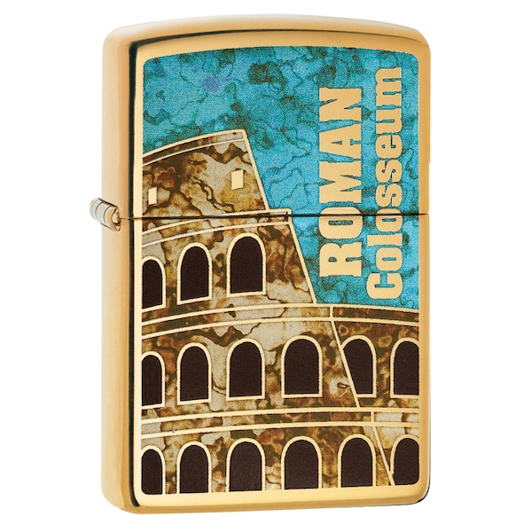 Zippo 2019 Zippo Roman Colosseum Hp Brass ZIP-29497 - main